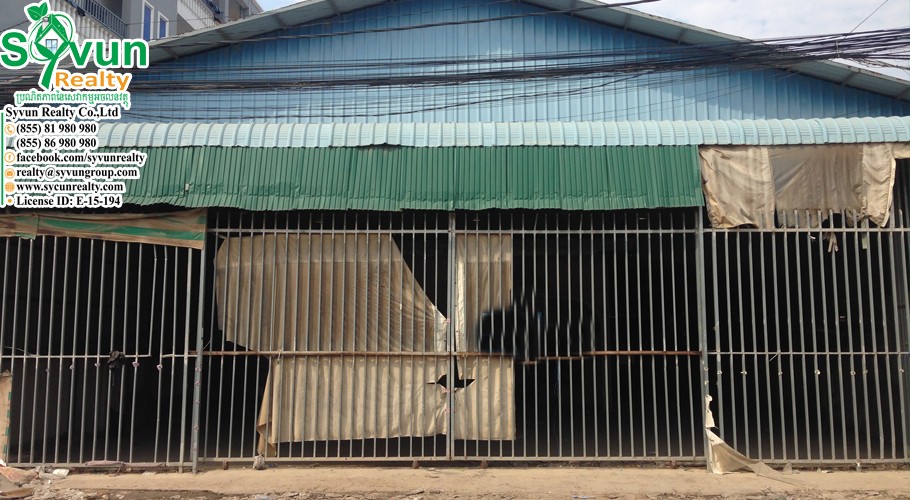 ឃ្លាំងជួលស្ថិតនៅ សង្កាត់ភ្នំពេញថ្មី - Warehouse For Rent In Sangkat Phnom Penh Thmey